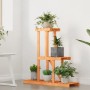 Solid fir wood flower stand 81x25x75.5 cm by vidaXL, Pot stands - Ref: Foro24-362872, Price: 27,59 €, Discount: %