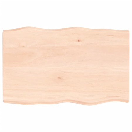 Solid wood table top natural edge 80x50x(2-4) cm by vidaXL, Table tops - Ref: Foro24-363876, Price: 58,73 €, Discount: %