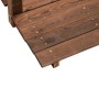 Garden bridge with fir wood railings 150x67x56cm by vidaXL, garden bridges - Ref: Foro24-363360, Price: 155,27 €, Discount: %