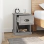 Bedside tables 2 pcs gray plywood 39x39x47.5 cm by vidaXL, Nightstands - Ref: Foro24-816141, Price: 67,94 €, Discount: %