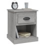 Bedside tables 2 pcs gray plywood 39x39x47.5 cm by vidaXL, Nightstands - Ref: Foro24-816141, Price: 67,94 €, Discount: %