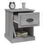 Bedside tables 2 pcs gray plywood 39x39x47.5 cm by vidaXL, Nightstands - Ref: Foro24-816141, Price: 67,94 €, Discount: %