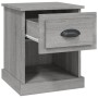 Bedside tables 2 pcs gray plywood 39x39x47.5 cm by vidaXL, Nightstands - Ref: Foro24-816141, Price: 67,94 €, Discount: %