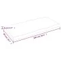 Massivholztischplatte mit Naturkante 100x50x(2-6) cm von vidaXL, Tischplatten - Ref: Foro24-363886, Preis: 56,13 €, Rabatt: %