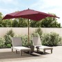 Burgundy red wooden pole garden umbrella 300x300x273 cm by vidaXL, Umbrellas - Ref: Foro24-363195, Price: 79,42 €, Discount: %