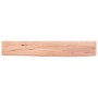 Light brown treated oak wood wall shelf 60x10x4cm by vidaXL, Shelves and shelves - Ref: Foro24-363639, Price: 24,99 €, Discou...