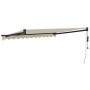 Automatic retractable awning cream color 3x2.5 m by vidaXL, Awnings - Ref: Foro24-3154501, Price: 360,52 €, Discount: %