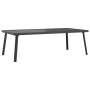 Anthracite gray steel garden coffee table 110x55x35 cm by vidaXL, Garden sets - Ref: Foro24-362813, Price: 87,08 €, Discount: %