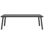 Anthracite gray steel garden coffee table 110x55x35 cm by vidaXL, Garden sets - Ref: Foro24-362813, Price: 87,08 €, Discount: %