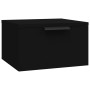 Black wall bedside table 34x30x20 cm by vidaXL, Lockers and storage cabinets - Ref: Foro24-811378, Price: 31,01 €, Discount: %