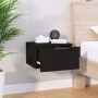 Black wall bedside table 34x30x20 cm by vidaXL, Lockers and storage cabinets - Ref: Foro24-811378, Price: 31,01 €, Discount: %