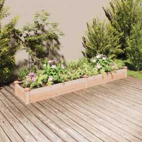 Flowerbed planter with solid fir wood lining 240x45x25 cm by vidaXL, Pots and planters - Ref: Foro24-364295, Price: 68,80 €, ...