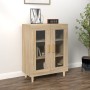 Sonoma Oak Engineered Wood Sideboard 69.5x34x90 cm by vidaXL, Sideboards - Ref: Foro24-812117, Price: 96,35 €, Discount: %