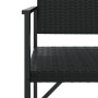 2-seater garden bench black synthetic rattan by vidaXL, garden benches - Ref: Foro24-364121, Price: 98,99 €, Discount: %