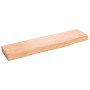 Light brown treated oak wood wall shelf 40x10x2cm by vidaXL, Shelves and shelves - Ref: Foro24-363620, Price: 14,60 €, Discou...