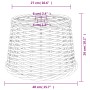 White wicker ceiling lamp shade Ø40x26 cm by vidaXL, Lampshades - Ref: Foro24-364369, Price: 36,52 €, Discount: %