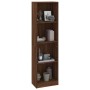 4-tier oak brown plywood shelf 40x24x143 cm by vidaXL, Bookcases and shelves - Ref: Foro24-816067, Price: 54,83 €, Discount: %