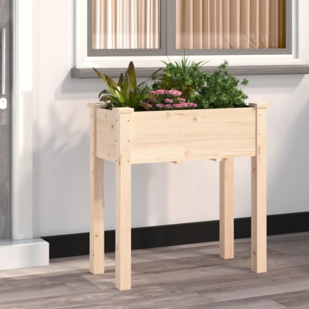 Planter with interior lining solid fir wood 71x37x76 cm by vidaXL, Pots and planters - Ref: Foro24-364230, Price: 53,89 €, Di...