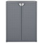 Storage cabinet for garden in grey PP rattan 65x45x88 cm by vidaXL, Lockers and storage cabinets - Ref: Foro24-364062, Price:...