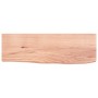 Light brown treated oak wood wall shelf 60x20x4cm by vidaXL, Shelves and shelves - Ref: Foro24-363642, Price: 41,56 €, Discou...