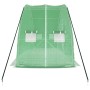 Greenhouse with green steel structure 12 m² 6x2x2.85 m by vidaXL, Greenhouses - Ref: Foro24-364089, Price: 201,99 €, Discount: %