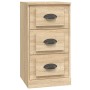 Sonoma oak plywood sideboard 36x35.5x67.5 cm by vidaXL, Sideboards - Ref: Foro24-816219, Price: 59,35 €, Discount: %