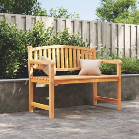 Solid teak wood garden bench 114x59x87 cm by vidaXL, garden benches - Ref: Foro24-364408, Price: 226,44 €, Discount: %