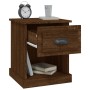 Nightstands 2 pcs brown oak wood 39x39x47.5 cm by vidaXL, Nightstands - Ref: Foro24-816143, Price: 67,74 €, Discount: %