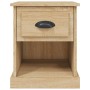 Mesitas de noche 2 uds madera contrachapada roble 39x39x47,5 cm de vidaXL, Mesitas de noche - Ref: Foro24-816135, Precio: 66,...