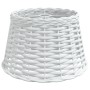 Pantalla para lámpara mimbre blanco Ø38x23 cm de vidaXL, Pantallas para lámparas - Ref: Foro24-364384, Precio: 33,05 €, Descu...