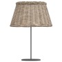 Brown wicker lamp shade Ø50x30 cm by vidaXL, Lampshades - Ref: Foro24-364395, Price: 57,31 €, Discount: %