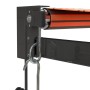 Orange and brown automatic retractable awning 4.5x3 m by vidaXL, Awnings - Ref: Foro24-3154519, Price: 358,11 €, Discount: %