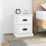 Nightstands 2 pcs white plywood 39x39x47.5cm by vidaXL, Nightstands - Ref: Foro24-816145, Price: 79,42 €, Discount: %