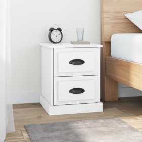 Nightstands 2 pcs white plywood 39x39x47.5cm by vidaXL, Nightstands - Ref: Foro24-816145, Price: 58,99 €, Discount: %