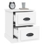 Nightstands 2 pcs white plywood 39x39x47.5cm by vidaXL, Nightstands - Ref: Foro24-816145, Price: 79,42 €, Discount: %