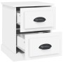 Nightstands 2 pcs white plywood 39x39x47.5cm by vidaXL, Nightstands - Ref: Foro24-816145, Price: 79,42 €, Discount: %