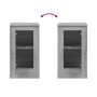 Sideboards 2 pcs gray plywood 37.5x35.5x67.5 cm by vidaXL, Sideboards - Ref: Foro24-816213, Price: 80,99 €, Discount: %