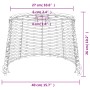 White wicker lampshade screen Ø40x26 cm by vidaXL, Lampshades - Ref: Foro24-364385, Price: 41,26 €, Discount: %