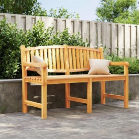 Gartenbank aus massivem Teakholz 149,5x60x90 cm von vidaXL, Gartenbänke - Ref: Foro24-364409, Preis: 251,99 €, Rabatt: %