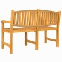 Banco de jardín madera maciza de teca 149,5x60x90 cm de vidaXL, Bancos de jardín - Ref: Foro24-364409, Precio: 251,16 €, Desc...