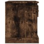 Mesita de noche madera contrachapada roble ahumado 39x39x47,5cm de vidaXL, Mesitas de noche - Ref: Foro24-816138, Precio: 37,...