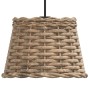 Brown wicker ceiling lamp shade Ø20x15 cm by vidaXL, Lampshades - Ref: Foro24-364373, Price: 13,93 €, Discount: %