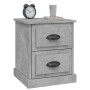 Bedside tables 2 pcs gray plywood 39x39x47.5 cm by vidaXL, Nightstands - Ref: Foro24-816153, Price: 76,54 €, Discount: %