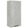 Concrete gray wall-mounted bathroom cabinet 32x20x67 cm by vidaXL, Lockers and storage cabinets - Ref: Foro24-811299, Price: ...