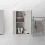 Concrete gray wall-mounted bathroom cabinet 32x20x67 cm by vidaXL, Lockers and storage cabinets - Ref: Foro24-811299, Price: ...