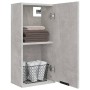 Concrete gray wall-mounted bathroom cabinet 32x20x67 cm by vidaXL, Lockers and storage cabinets - Ref: Foro24-811299, Price: ...