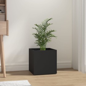 Black plywood planter 40x40x40 cm by vidaXL, Pots and planters - Ref: Foro24-808793, Price: 40,93 €, Discount: %