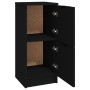 Aparador de madera contrachapada negro 30x30x70 cm de vidaXL, Aparadores - Ref: Foro24-811171, Precio: 44,56 €, Descuento: %