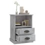 Bedside tables 2 units concrete gray 43x36x60 cm by vidaXL, Nightstands - Ref: Foro24-816337, Price: 93,92 €, Discount: %