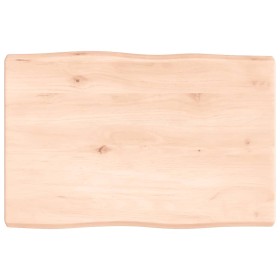 Solid wood table top with natural edge 60x40x(2-4) cm by vidaXL, Table tops - Ref: Foro24-363864, Price: 46,83 €, Discount: %